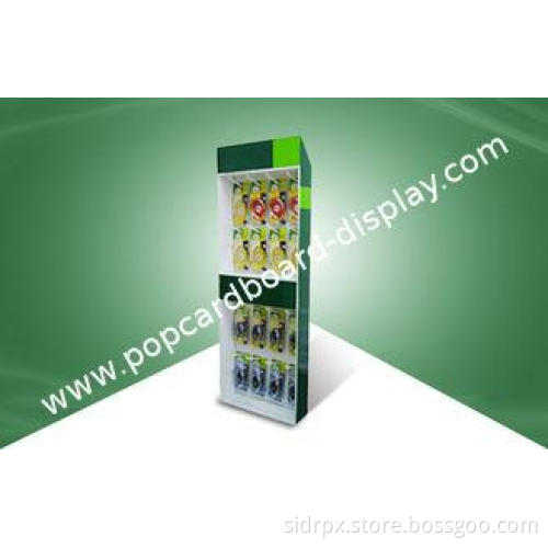 Cardboard Free Standing Display Units Power Wing Displays f